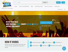 Tablet Screenshot of everyeventgives.com